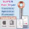 Professional Negative Ion Hair Dryer For Curly And Straight Hair With High Speed Drying 9