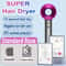 Professional Negative Ion Hair Dryer For Curly And Straight Hair With High Speed Drying 12