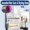 Professional Negative Ion Hair Dryer For Curly And Straight Hair With High Speed Drying 17