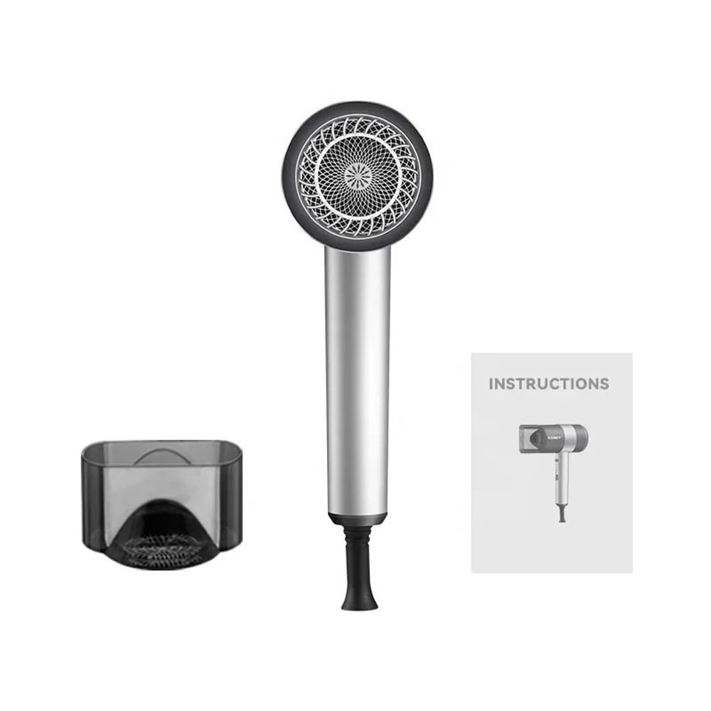 Kemei 1800W Portable Negative Ion Hair Dryer With Fast Drying Heat Settings 4