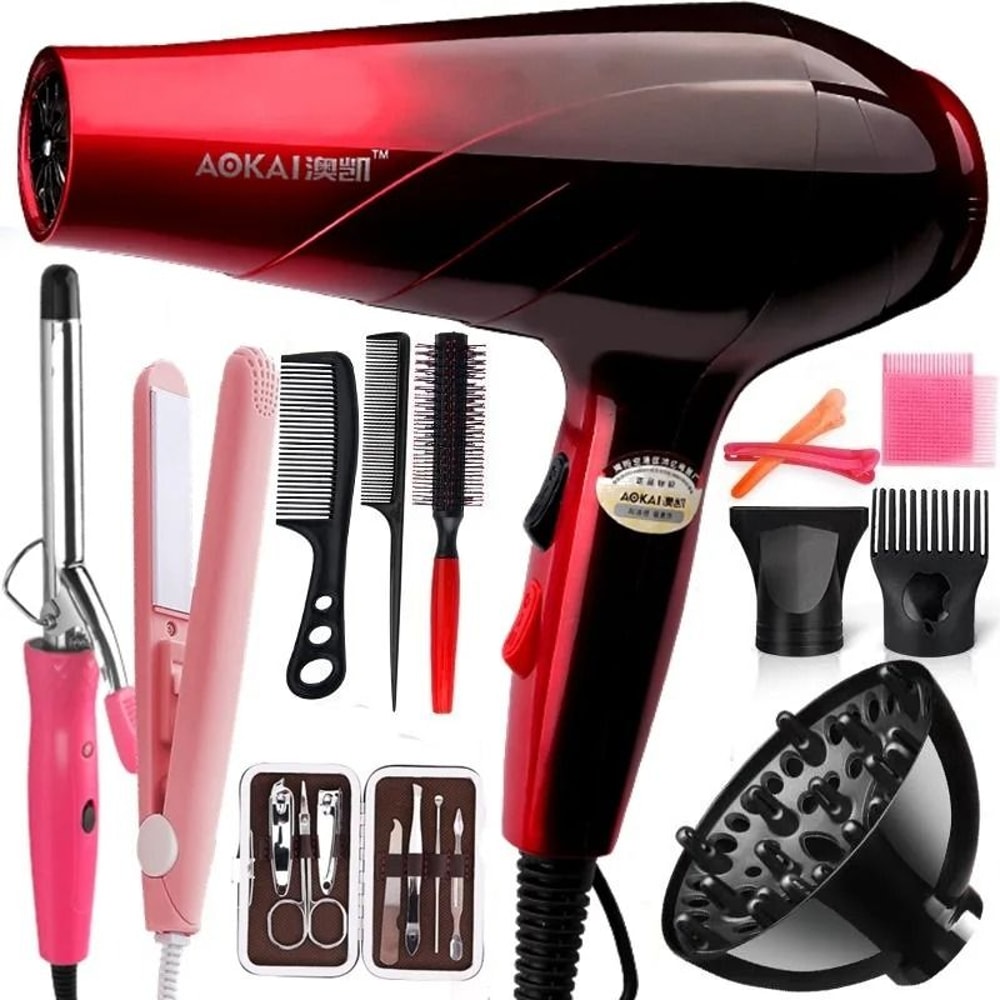 Professional Powerful Hair Dryer With Hot And Cold Air Settings For Fast Styling 4