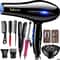 Professional Powerful Hair Dryer With Hot And Cold Air Settings For Fast Styling 2