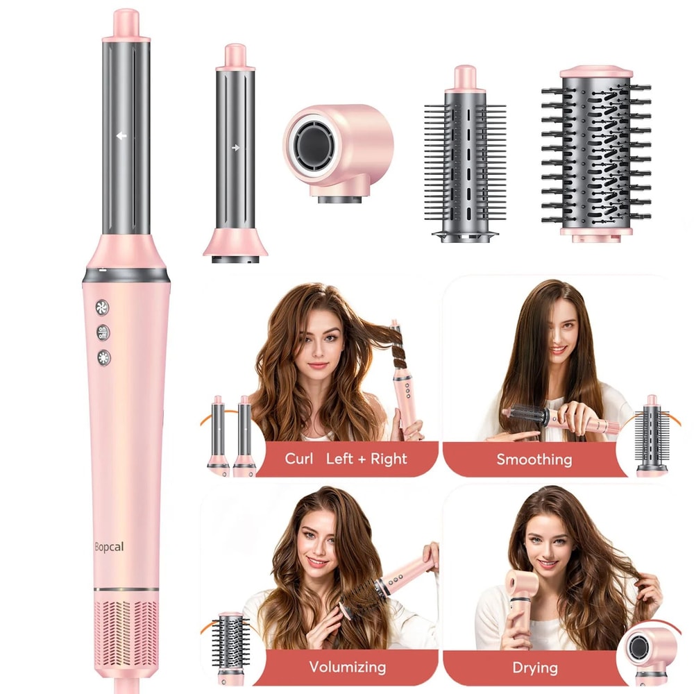 Bopcal 5 In 1 Hot Air Styler Hair Dryer Brush And Curling Tool Set 9