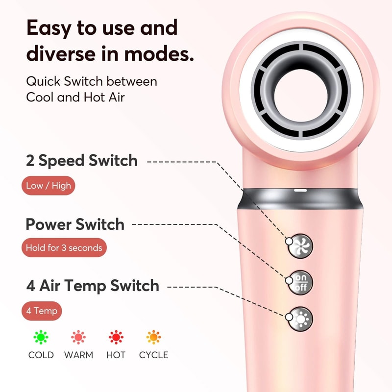 Bopcal 5 In 1 Hot Air Styler Hair Dryer Brush And Curling Tool Set 3
