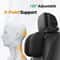 Adjustable Memory Foam Car Headrest Pillow Neck Support Travel Cushion 8