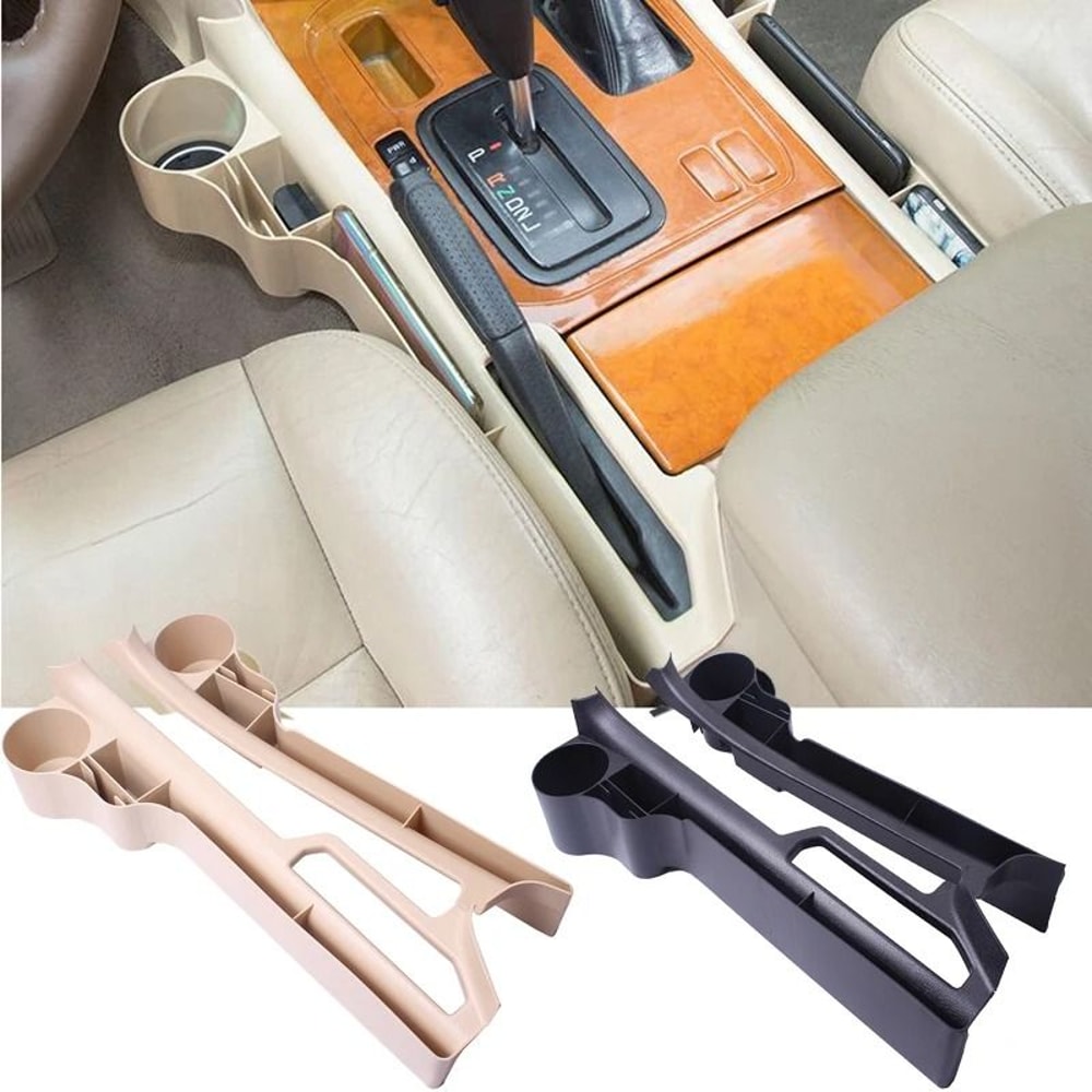 Toyota Land Cruiser LC100 Center Console Storage Box Cup Holder Organizer 0