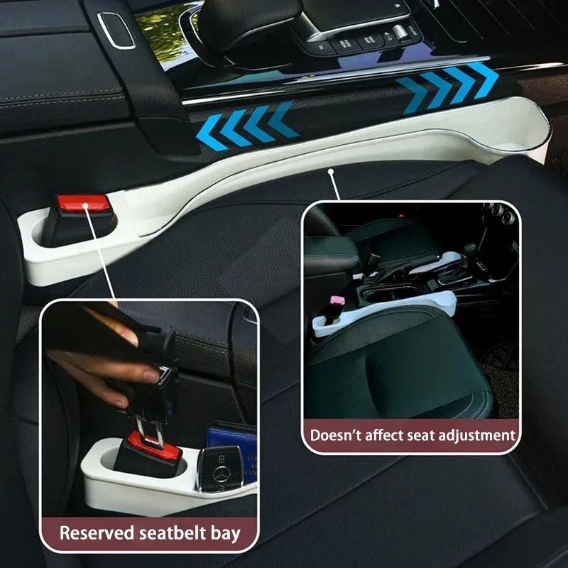 Car Seat Gap Filler Organizer With Cup Holder And Phone Holder 2 Pack 6