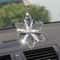 Crystal Snowflake Car Hanging Ornament Sun Catcher Decoration Pendant 1