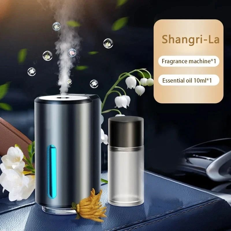 Electric Car Air Freshener Essential Oil Aroma Diffuser Humidifier 2