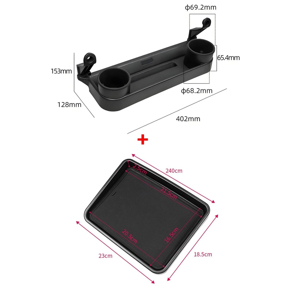 Suzuki Jimny JB64 JB74 Co Pilot Handle Storage Box Dashboard Organizer Tray 2