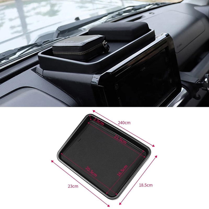 Suzuki Jimny JB64 JB74 Co Pilot Handle Storage Box Dashboard Organizer Tray 1