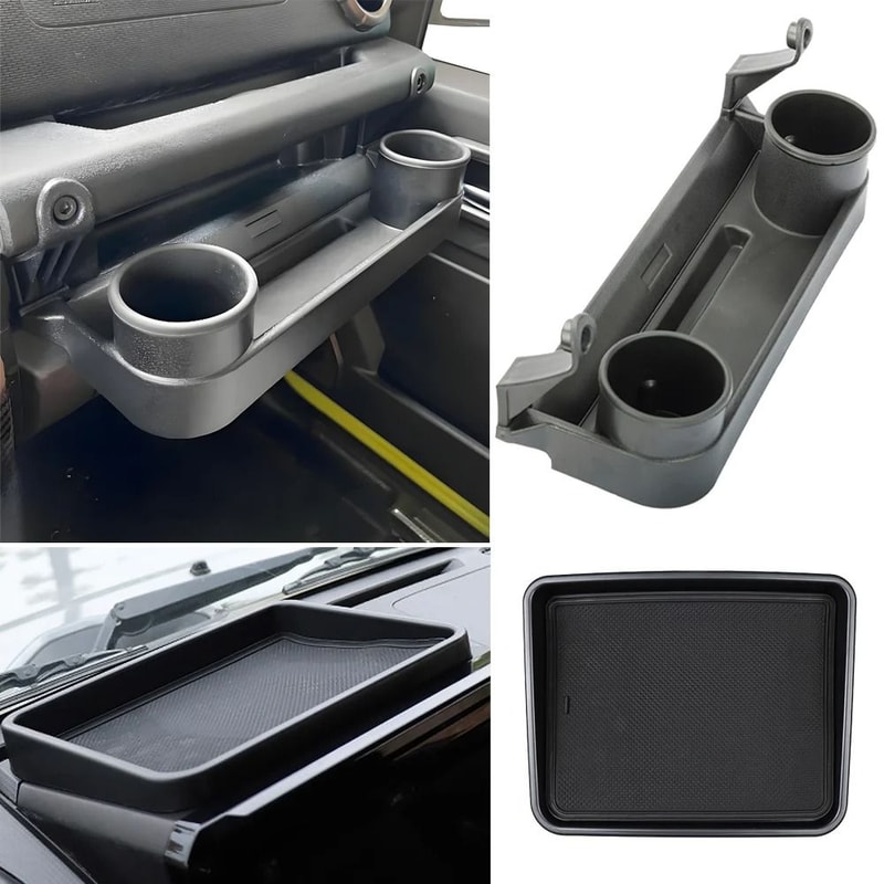 Suzuki Jimny JB64 JB74 Co Pilot Handle Storage Tray With Phone Holder 6