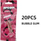 Areon Bubble Gum Scent Hanging Car Air Freshener Paper Pack 3