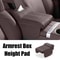 Memory Foam Car Armrest Cushion Pad With Storage Pocket Universal Fit 4