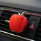 Apple Shape Car Air Freshener Floral Scent Vent Clip Decor 8
