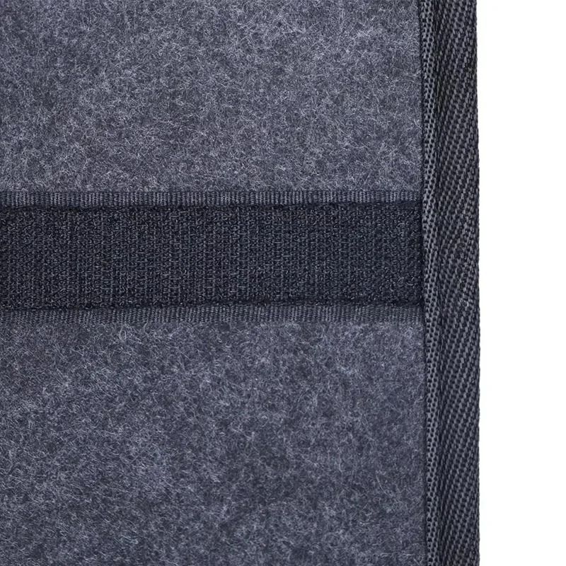 Large Anti Slip Car Trunk Organizer Felt Storage Box With Compartments 6