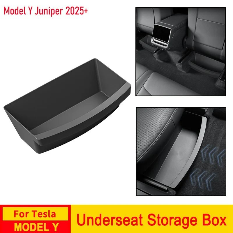 Tesla Model Y Juniper Under Seat Storage Box Drawer Organizer 2025 7