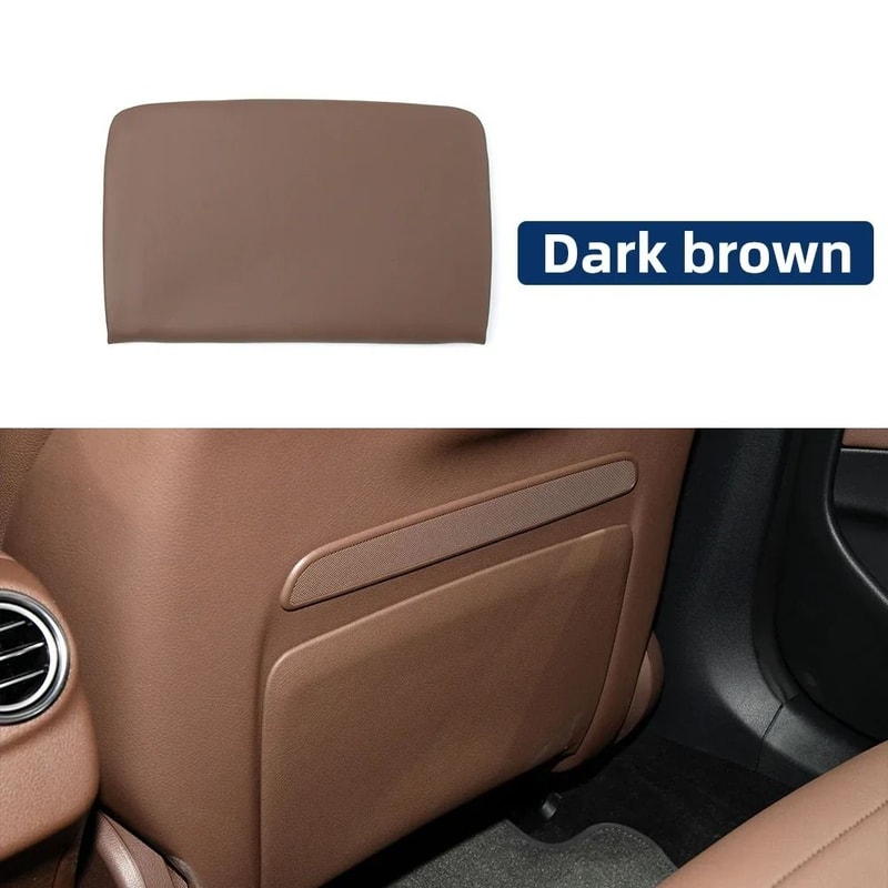 Mercedes Benz Front Seat Back Pocket Storage Cover Interior Organizer Trim 2