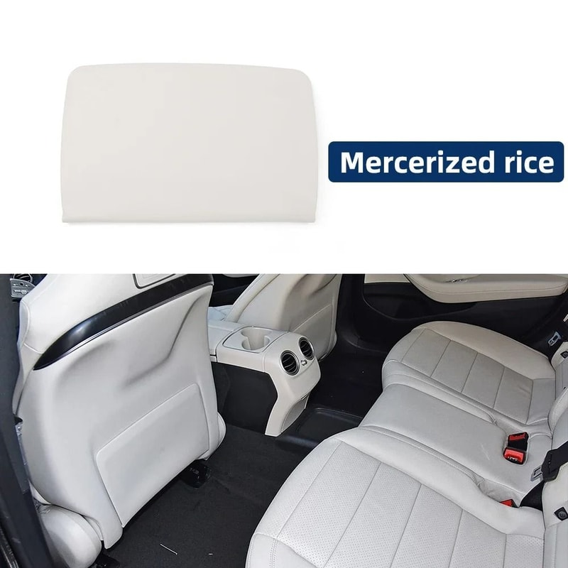 Mercedes Benz Front Seat Back Pocket Storage Cover Interior Organizer Trim 3