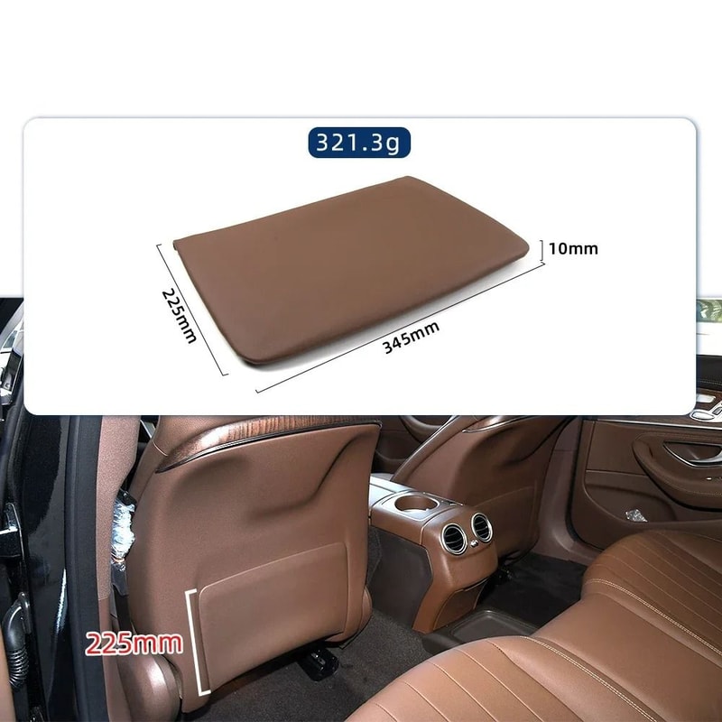 Mercedes Benz Front Seat Back Pocket Storage Cover Interior Organizer Trim 5
