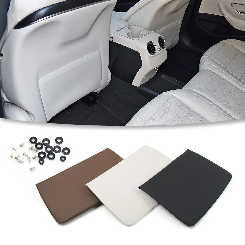 Mercedes Benz Front Seat Back Pocket Storage Cover Interior Organizer Trim 8
