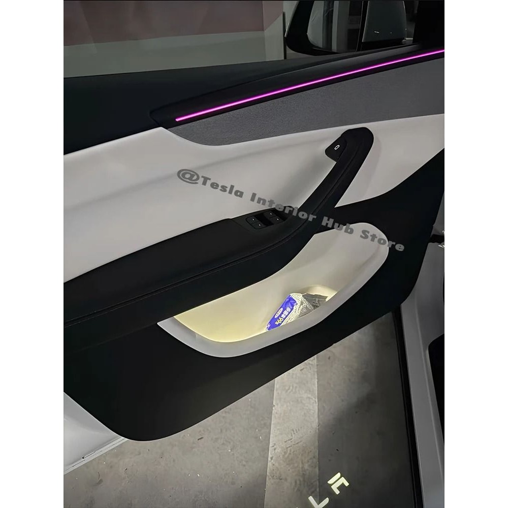 Tesla Model Y Juniper And Model 3 Highland TPE Door Storage Organizer Bin 13