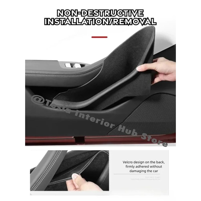 Tesla Model Y Juniper And Model 3 Highland TPE Door Storage Organizer Bin 14
