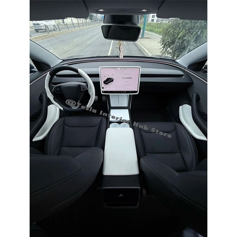 Tesla Model Y Juniper And Model 3 Highland TPE Door Storage Organizer Bin 11