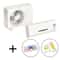 Solar Powered Car Air Vent Fan Dashboard Air Conditioner Blower Decor 2