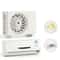 Solar Powered Car Air Vent Fan Dashboard Air Conditioner Blower Decor 0