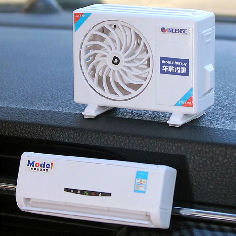Solar Powered Car Air Vent Fan Dashboard Air Conditioner Blower Decor 11