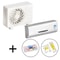 Solar Powered Car Air Vent Fan Dashboard Air Conditioner Blower Decor 3