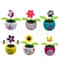 Solar Powered Swinging Sunflower Bee Car Dashboard Ornament 6