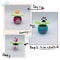 Solar Powered Swinging Sunflower Bee Car Dashboard Ornament 7