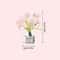 Mini Silk Flower Car Air Vent Aromatherapy Clip Decorative Vase Ornament 5