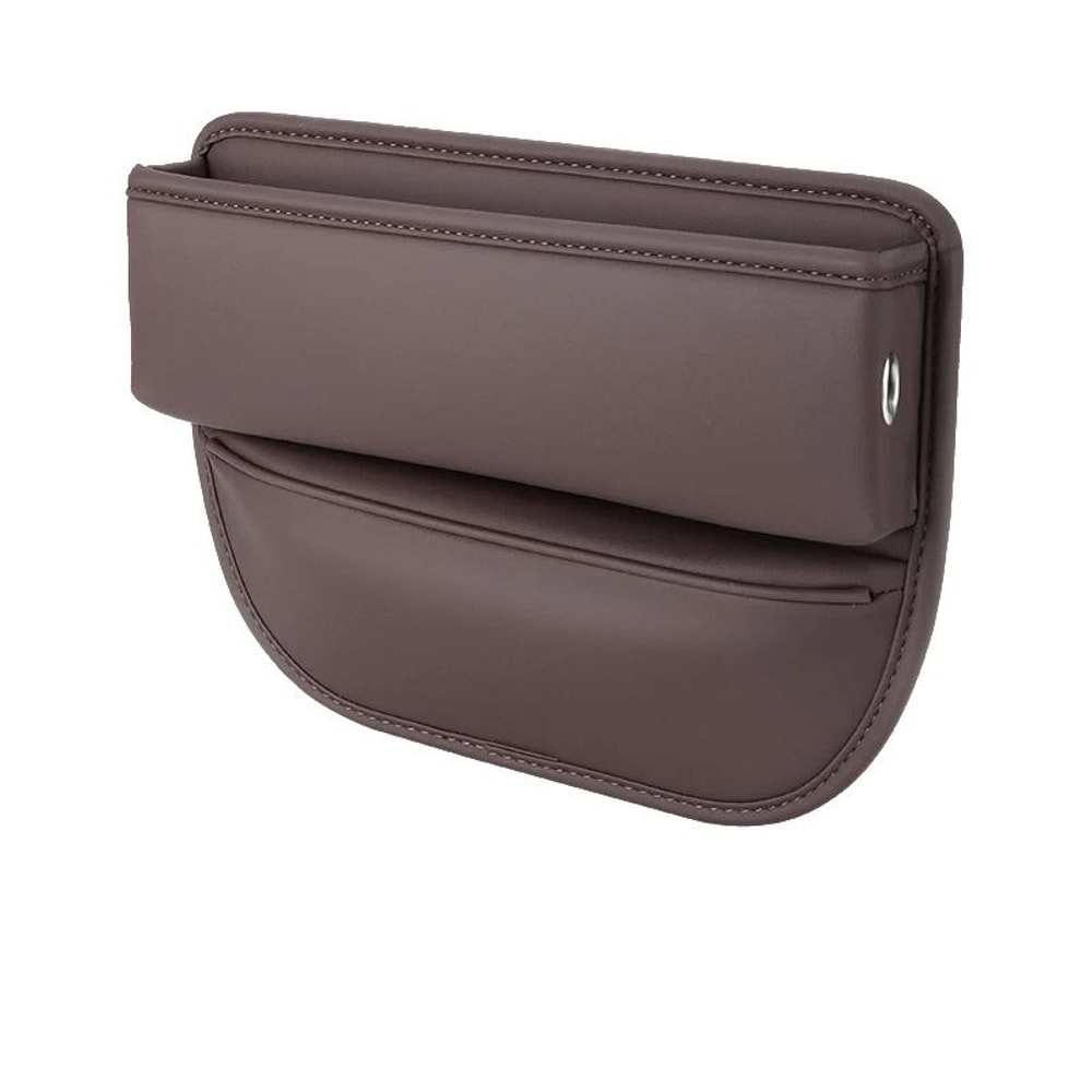 Leather Car Seat Gap Organizer Pocket Multifunction Storage Holder 4