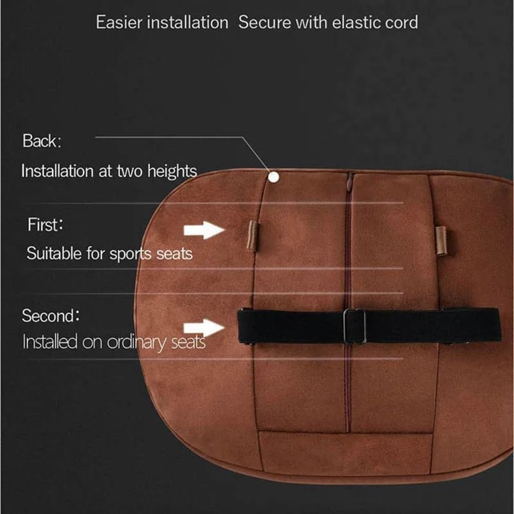 OASATE Maybach Style Car Headrest Neck Support Pillow Set 14