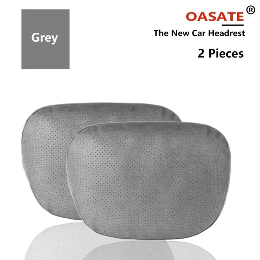OASATE Maybach Style Car Headrest Neck Support Pillow Set 5