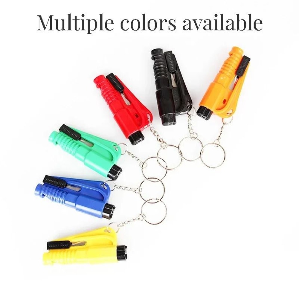 3 In 1 Car Emergency Escape Tool Safety Hammer And Seat Belt Cutter 10