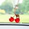 Cute Cherry Car Rearview Mirror Hanging Pendant Decoration 1