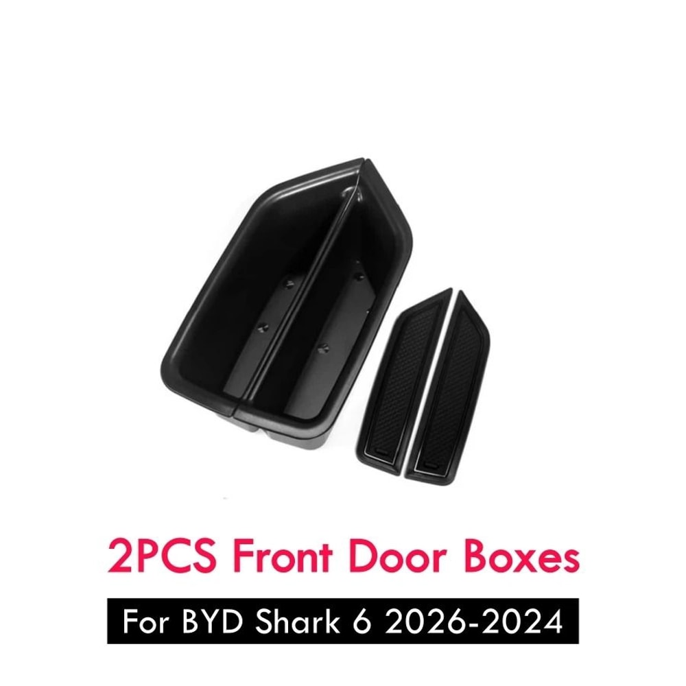 BYD Shark 6 Front Door Handle Storage Organizer Tray Set 1
