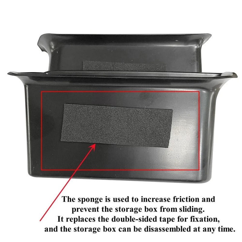Suzuki Jimny Door Armrest Storage Organizer Tray With Phone Holder Set 5