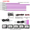 RGB Symphony Car Ambient Light Interior LED Strip Kit 9