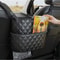 Large Capacity Car Seat Back Storage Net Leather Organizer Bag 3