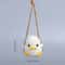 Handmade Crochet Animal Car Pendant Rearview Mirror Decor Duckling And Frog Charm 7