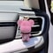 Luxury Bear Car Air Freshener Clip With Crown Diamond Aromatherapy Decor 3