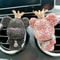 Luxury Bear Car Air Freshener Clip With Crown Diamond Aromatherapy Decor 20