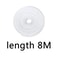 Universal Car Rim Protector Strip Wheel Edge Guard 8M Tire Protection Trim 2