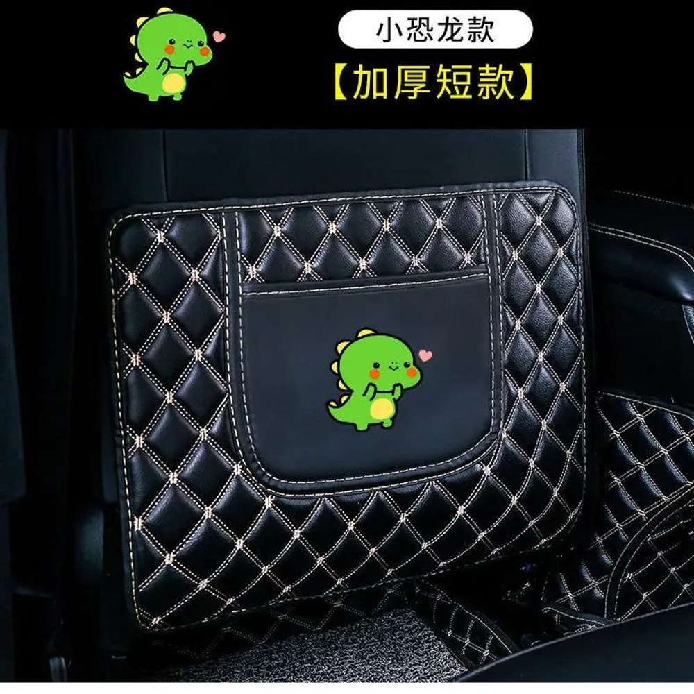 Kids Car Seat Back Protector Anti Kick Pad Rear Seat Protection Cover 2
