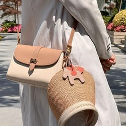 magnetic travel hat clip pu leather bag and backpack hat holder